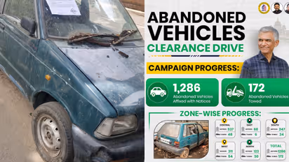 Bengaluru Traffic Police seek public help to clear abandoned vehicles