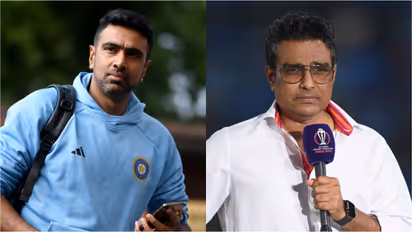 R Ashwin and Sanjay Manjrekar