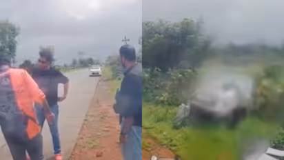 Survivor recalls narrow escape from highway accident in viral video
