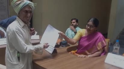 father begs officials fo a meal