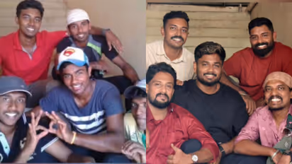 Sanju Samson with his Old College Friends
