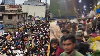 Bengaluru KR Market sees early morning rush for Varamahalakshmi