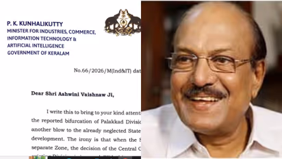 PK LETTER TO RALIWAY MINISTER