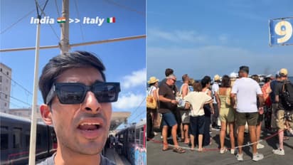 Indian traveller Italy video