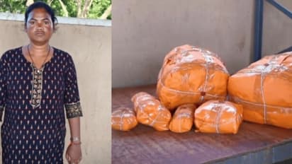 19 kg ganja seized in kozhikode bengal woman arrested