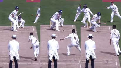 Yuzvendra Chahal and Ben Stokes During County Championship 2026 DivisionTwo Match