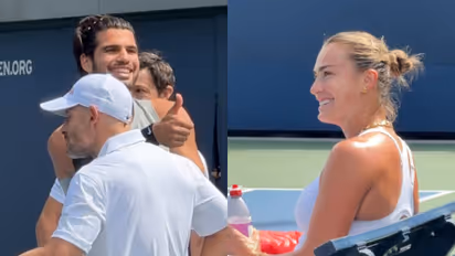 Carlos Alcaraz and Aryna Sabalenka
