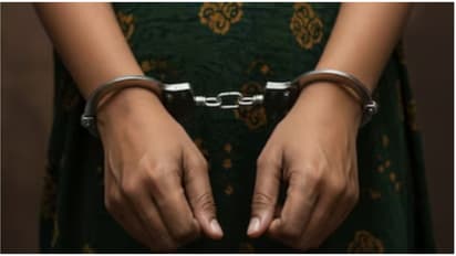arrest- woman