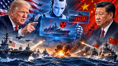 America China war by AI false message
