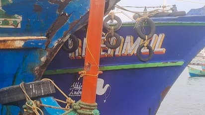 fishing boat stranded at sea after engine failure 12 workers rescued