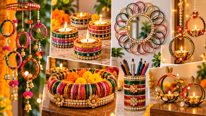old bangles home decor ideas