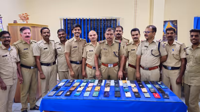 Pamba Police recovers 70 stolen phones lost by Sabarimala Pilgrims