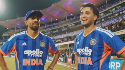 Prince Yadav and Abhishek Sharma