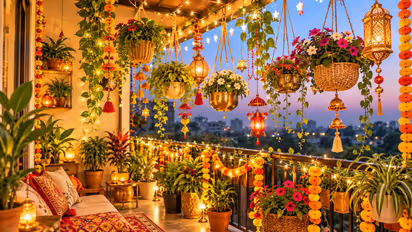 Navratri Balcony Decor Ideas
