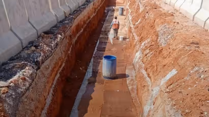 Sadahalli Overpass Work