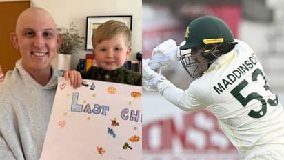 Nic Maddinson and His Son August