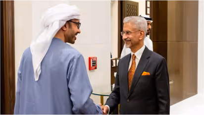 Dr. Jaishankar meets UAE Deputy PM Al-Nahyan