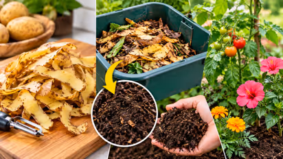 Potato Peel Fertilizer