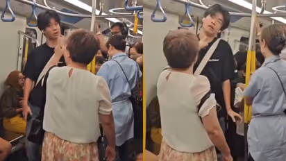 Teenager Mimics A Woman Shouting At Passengers Aboard Hong Kong’s MTR