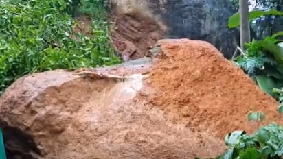 huge rock