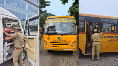 school bus inspections in kochi 34 vehicles fined rs 57250