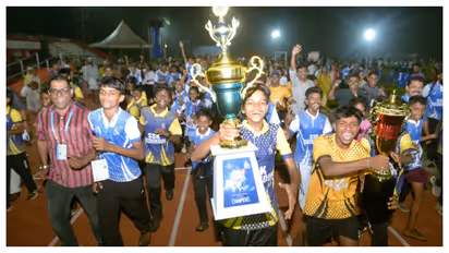 KOZHIKODE WIN INCLUSIVE SPORTS OVERALL TITLE