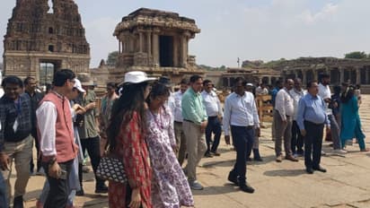 Hampi UNESCO inspection