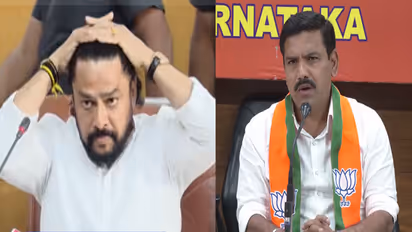 Congress Government Faces Pressure From BY Vijayendra Led Protest