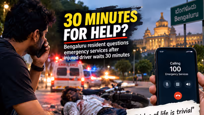Bengaluru Man Waits 30 Minutes For Help After Accident, Resident Questions Emergency Services