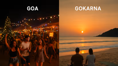 Goa vs Gokarna