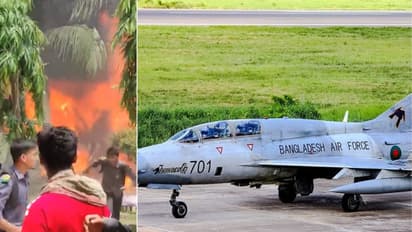 Bangladesh Jet Crashes Near School