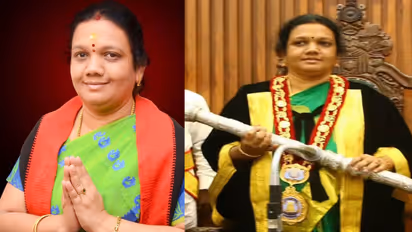Madurai DMK Mayor Indrani Ponvasanth
