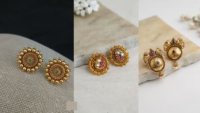 Antique kundan tops for saree and lehenga on Teej