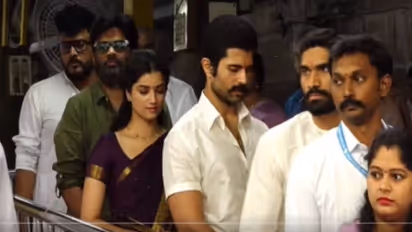 vijay deverakonda with bhagyashree