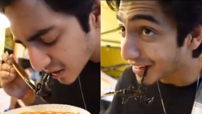 Ahaan Pandey Viral Video