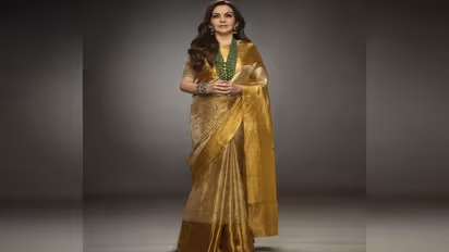 Nita Ambani Kanjivaram Saree Designs