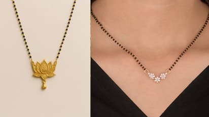 Flower Mangalsutra Pendant