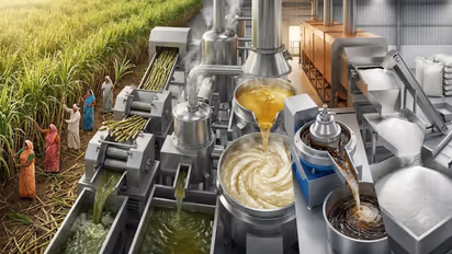 How Sugar is Made from Sugarcane