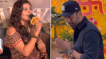 Anjali Arora reaction on Ranbir Kapoor viral prasad video