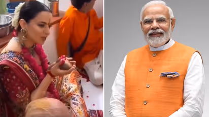 Kangana Ranaut Karwa Chauth Viral Video