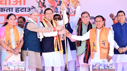 CM Dhami Padyatra