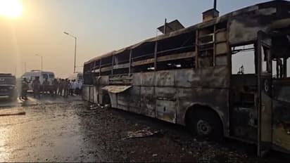 Lucknow sleeper bus fire