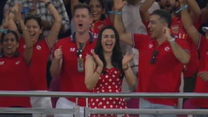 Preity zinta celebration