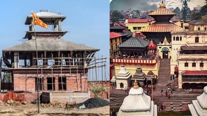 indore tillour khurd pashupatinath style shiva temple construction nepal architecture news