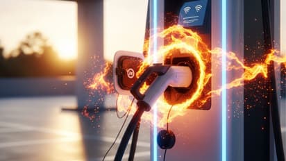 e charging fire station