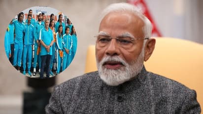 players and PM Narendra Modi