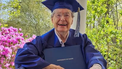 University of Maine Oldest Graduate Joan Alexander