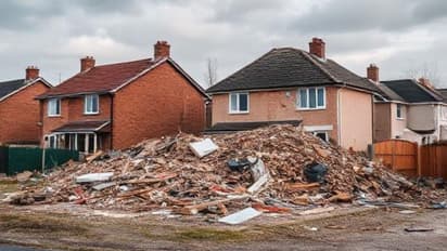 illegal houses demolished
