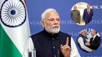 PM Narendra Modi with world powerful leader