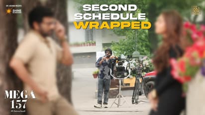 Chiranjeevi  Anil Ravipudi Mega157 Fast Shooting